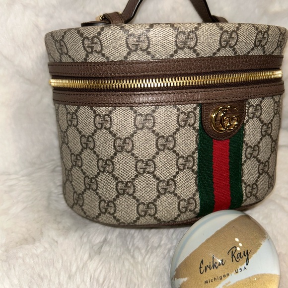 SOLD Gucci Ophidia Cosmetic Case - Picture 4 of 16